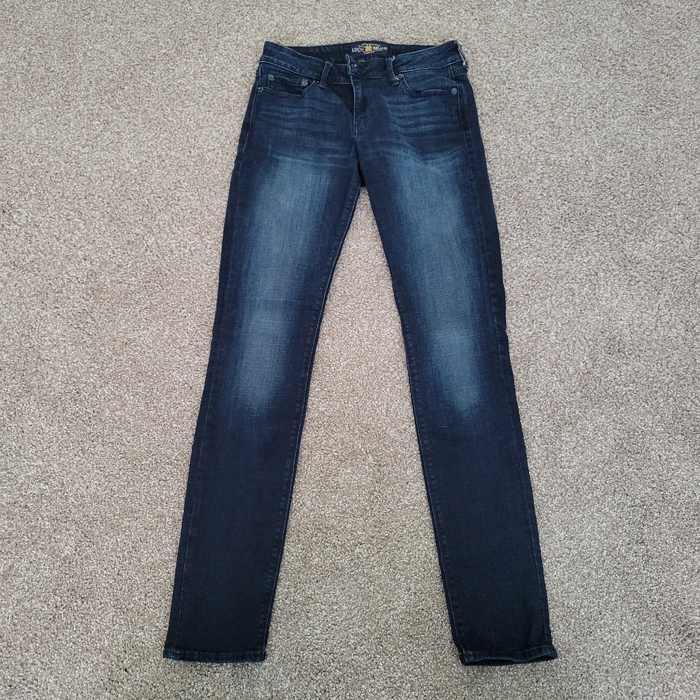 Women's Dark Wash Lucky Brand Skinny Jeans